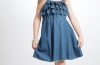 Denim sundress za dekleta