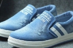 Denim slip-on superge